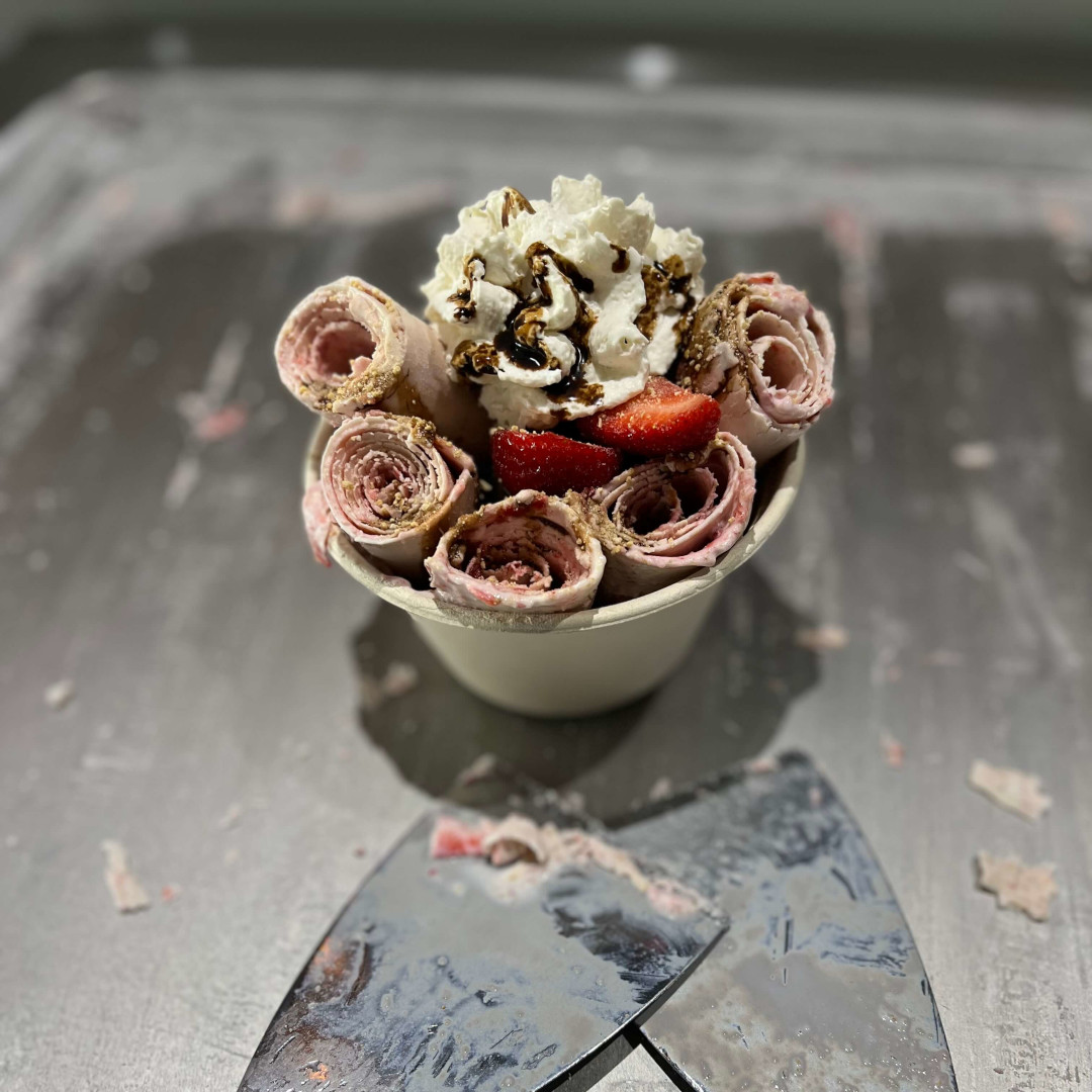 Tragically Hipster rolled ice cream